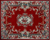 Red Floral Rug