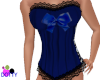 royal blue corset