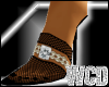 WCD lace diamond heels