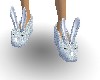 (DB)BlueLaceBunnySlipper