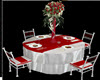 Guest Table Red n WHite