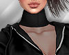 ⓨBlack Crop Hoody