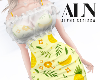 ALN | Yellow Mini Dress