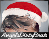 Santa hat brown hair