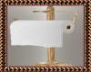 Gold Toilet Papper Stand