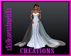 BlueLace Wedding Gown