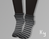 Ky | Striped bk socks