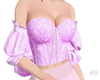 pink corset top