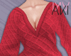 Aki Knit Dress Red