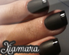 [X] Matte Black Nails