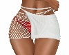 Fishnet Skirt/Red Bottom