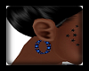 Earrings - Darkblue