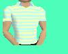 Pastel Blue+Yellow Polo