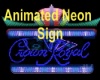 (J) Neon Crown Sign