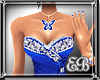 EB*LAVISH BLUE DRESS-XTR