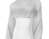 W: White crop sweater