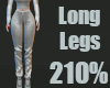 ⭐210%Long Legs
