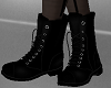 H/Black Combat Boots