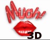 3D Floating Muah! kiss