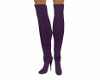 Plum Suede Over-the-Knee