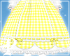 Gingham Skirt - Yellow