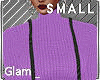 Violet Plaid Small