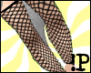 !P Blk Fishnet Stockings