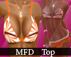 -CT Flora Org Bikini Top