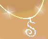 Initial "S" Necklace