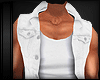 D.O Sexy Vest&Tank White