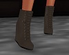 Dark Tan Ankle Boots