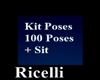 Kit 100 poses Model