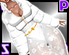 Lace Puff Jumpsui/ White
