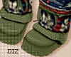 !!D Xmas Boots Greeny