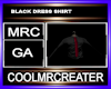 BLACK DRESS SHIRT