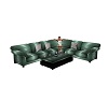 Relaxing Green Couch