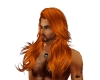Flaming Red Outlaw Hair