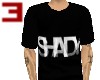 SHADY black tee shirt