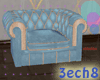 Blue & Gold Luxury Sofa