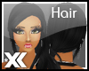 xK* Black sexy long hair