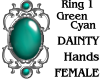 Ring1 GreenC DaintyHands