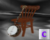 Antique Chair W/Banjo 