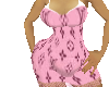 Q~Pink LV Prego Dress