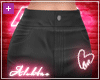 Al's Black Leather Skirt