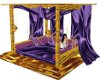 Gold/purplle canopy
