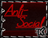 |K| Anti-Social Red Neon