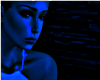 "MM" Black Room w/Blue