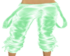Gaucho Pant Green Silk 1