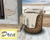 Boho Blanket Basket