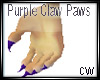 Anyskin Purple Claw Paws